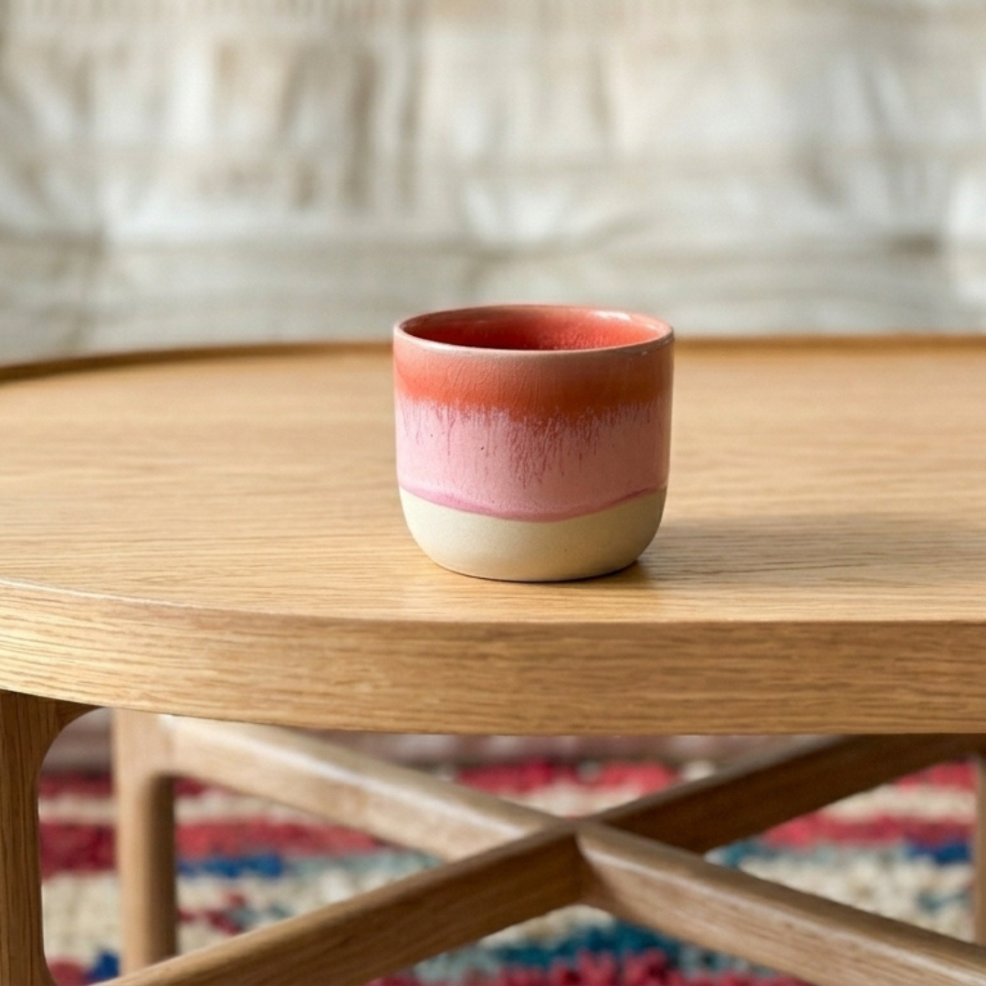 Tasse moyenne - Rose poudré