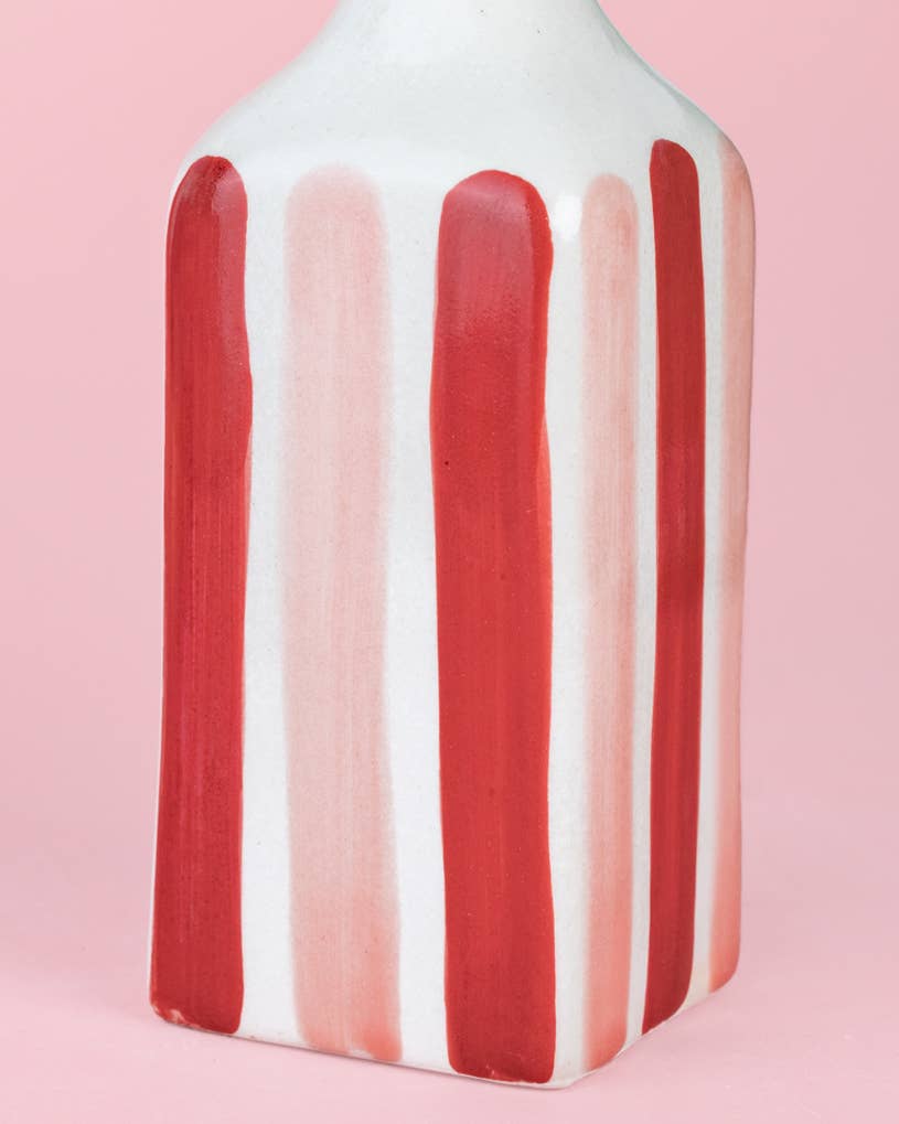 Distributeur d'huile - Rouge et rose