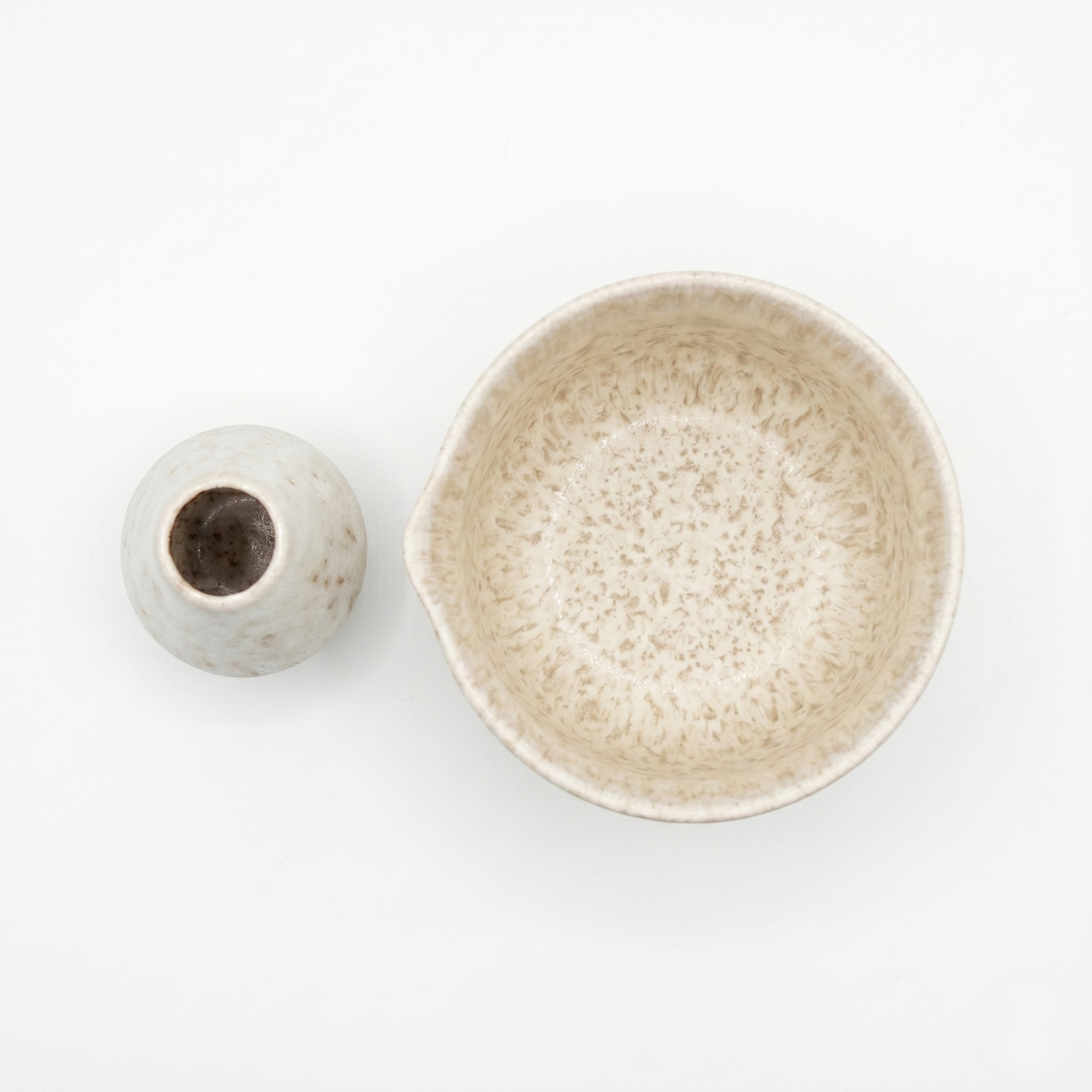 Coffret matcha - Blanc moucheté