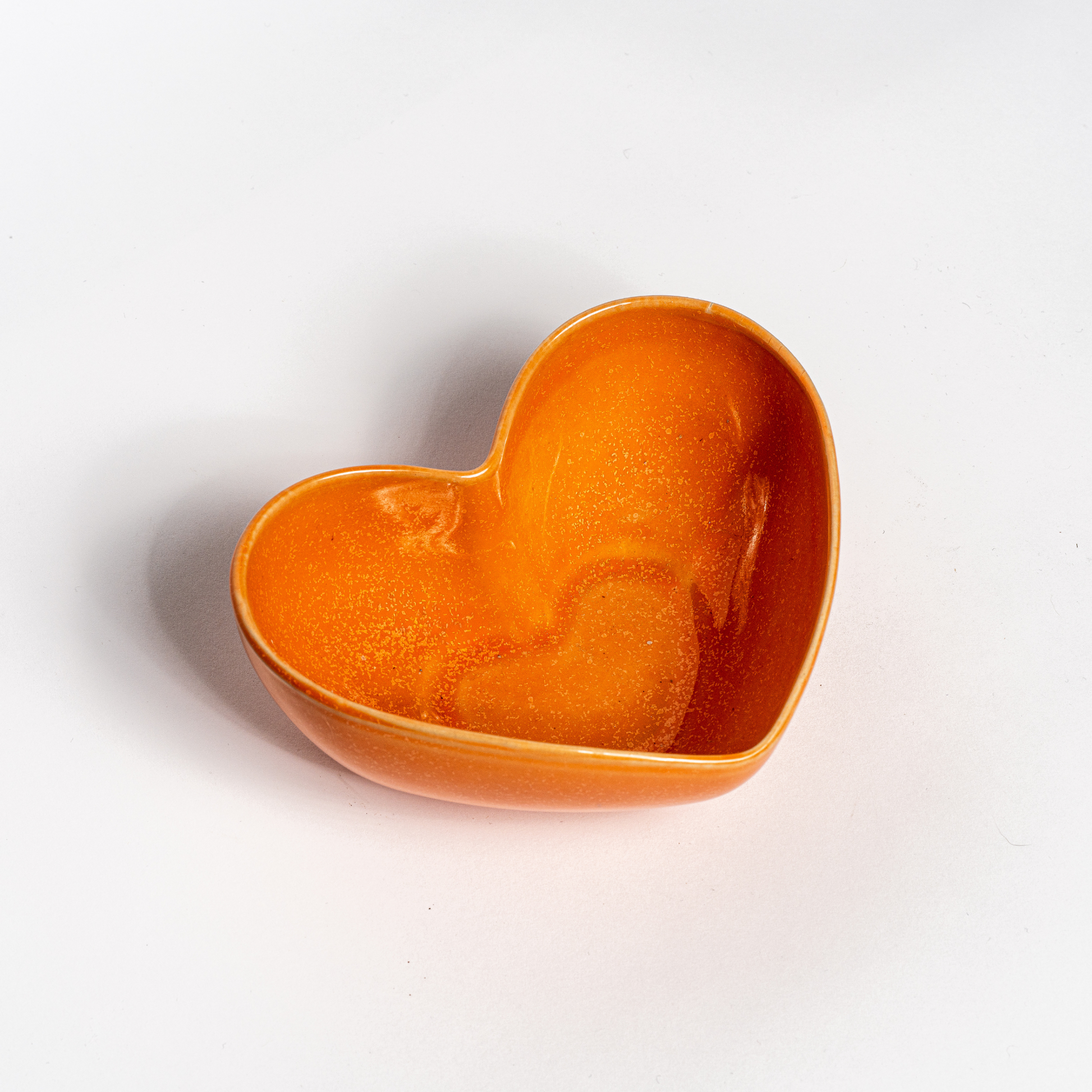 Bol cœur - Orange intense