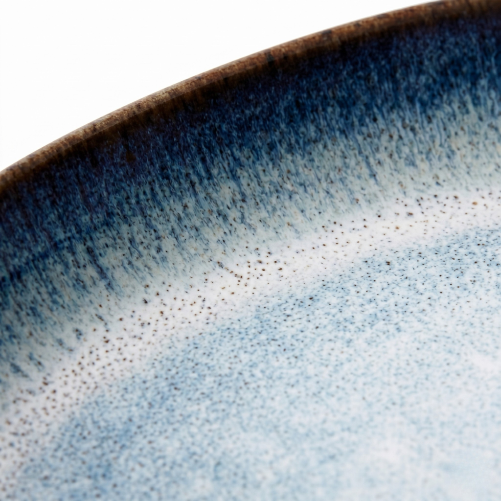Plat de service XL – Bleu Brume