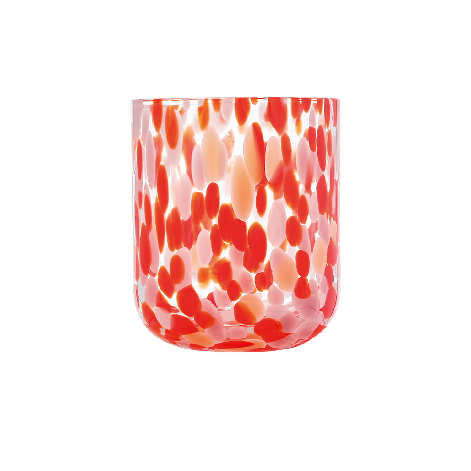 Verre - Écaille coquelicot