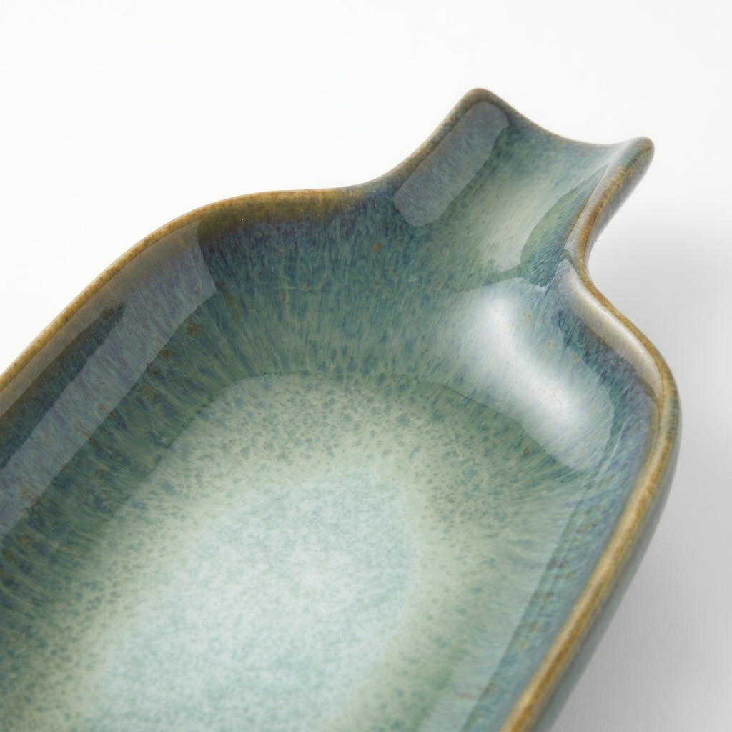 Repose-cuillère – Bleu-Vert Lagon