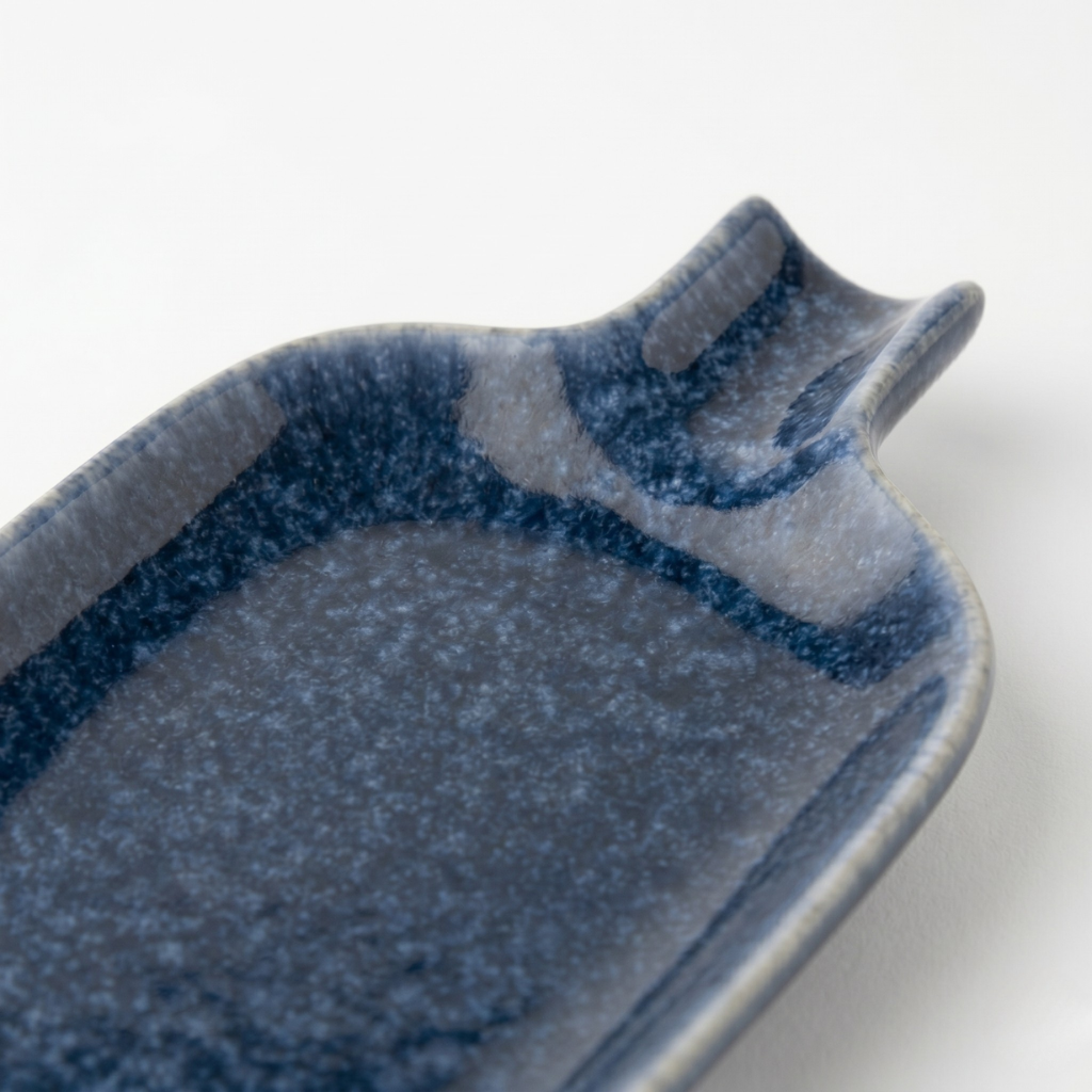 Repose-cuillère – Bleu Orage