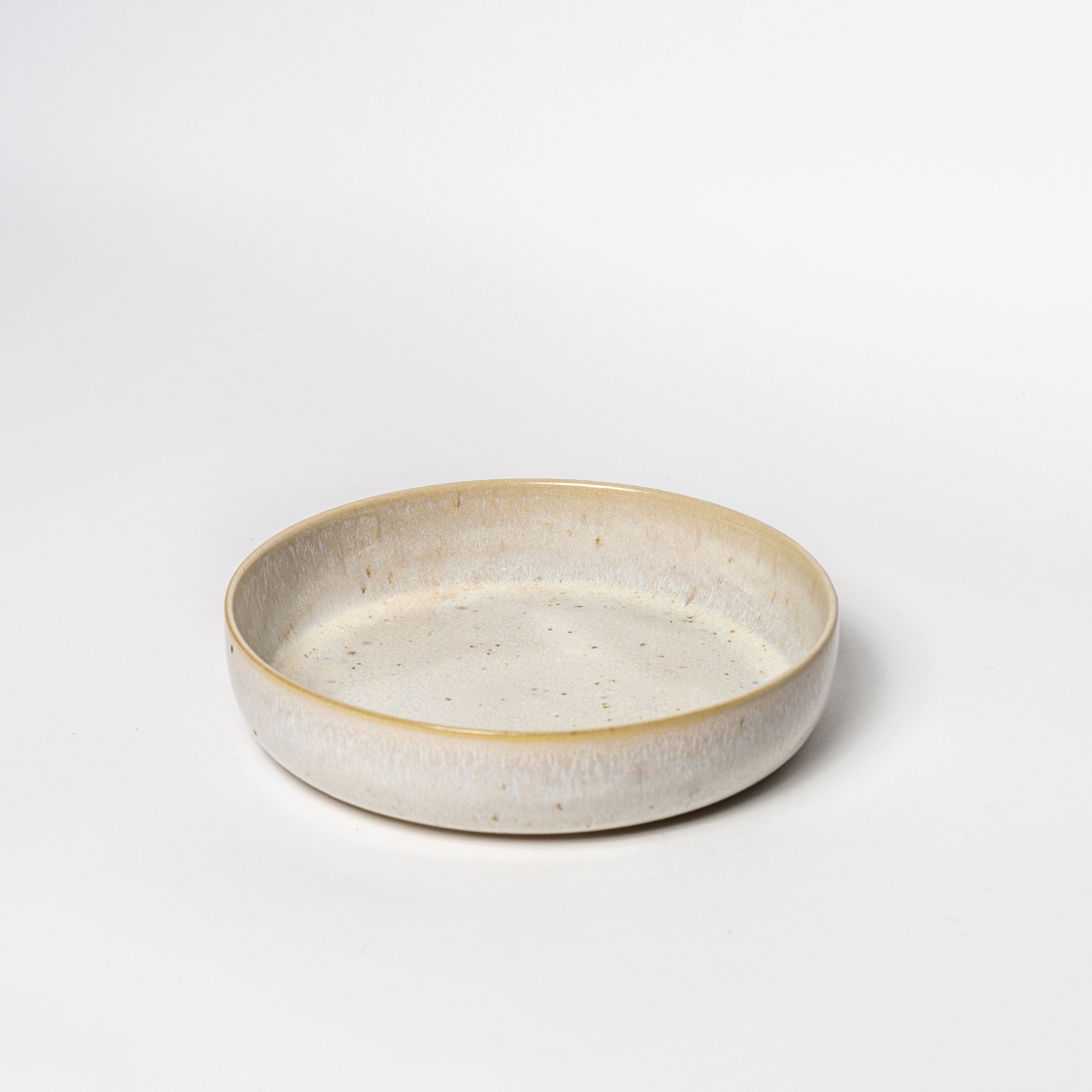 Assiette creuse - Blanc Étoilé