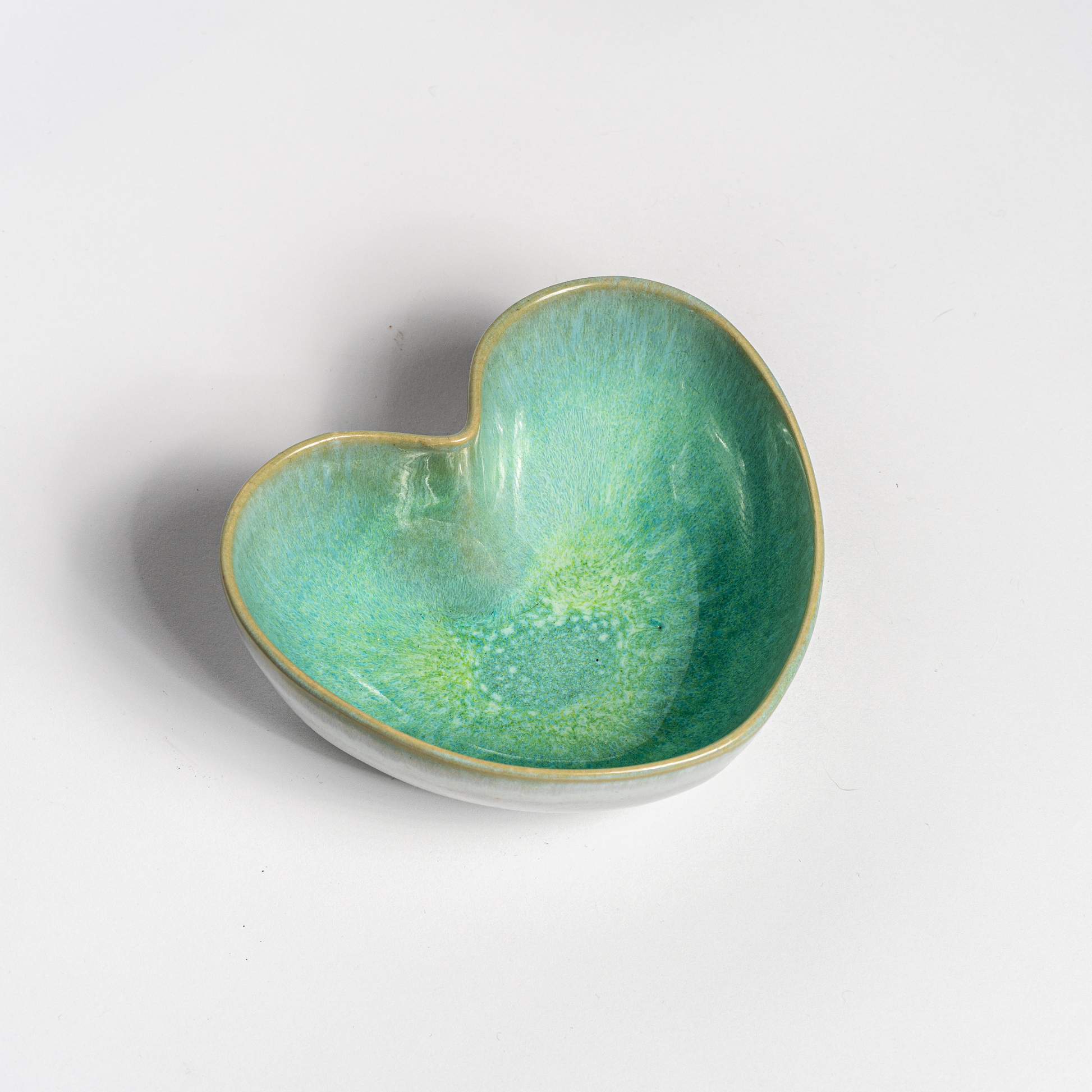 Bol cœur - Vert lagon