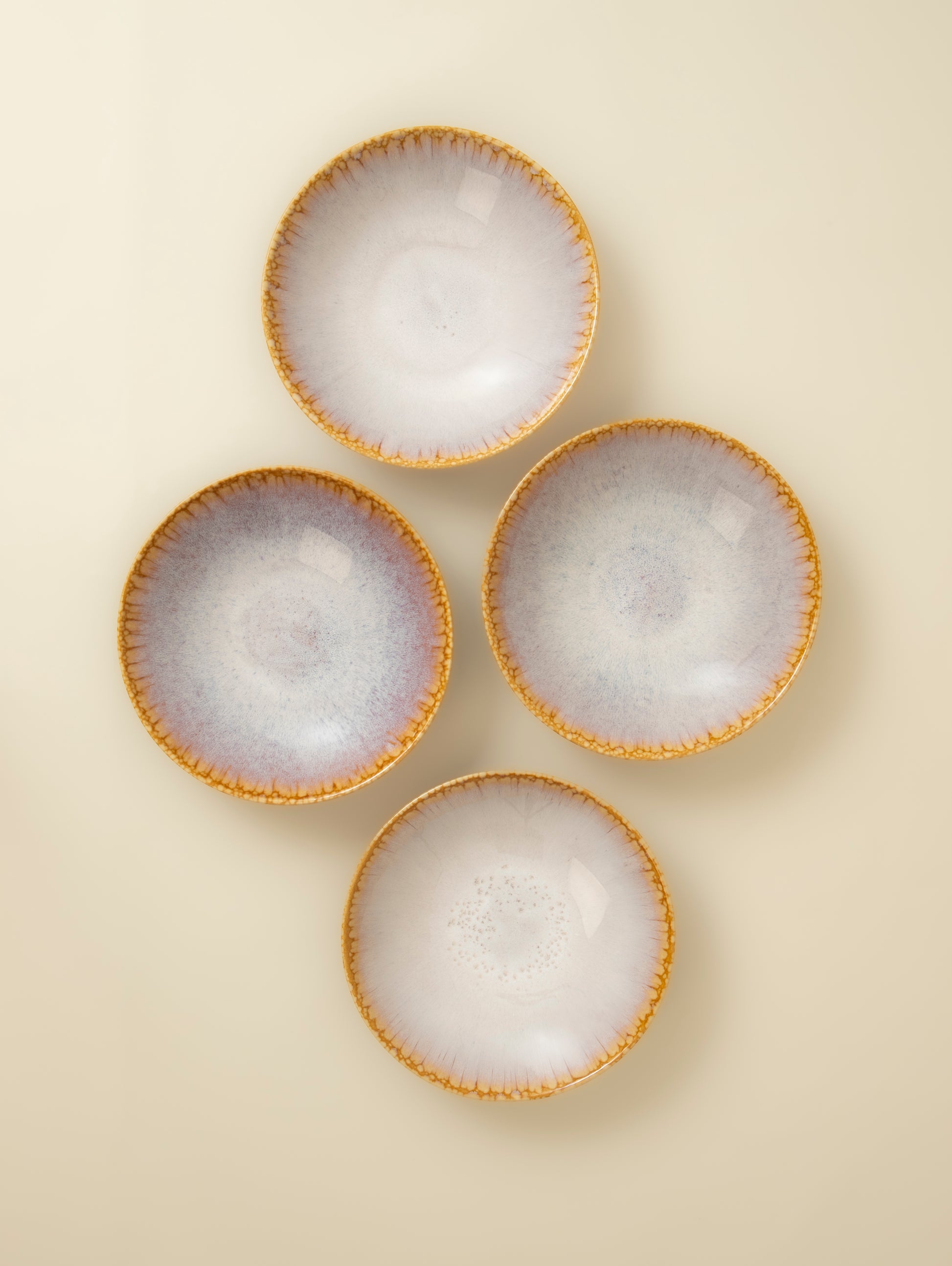 Assiette creuse Amazonie - Crème