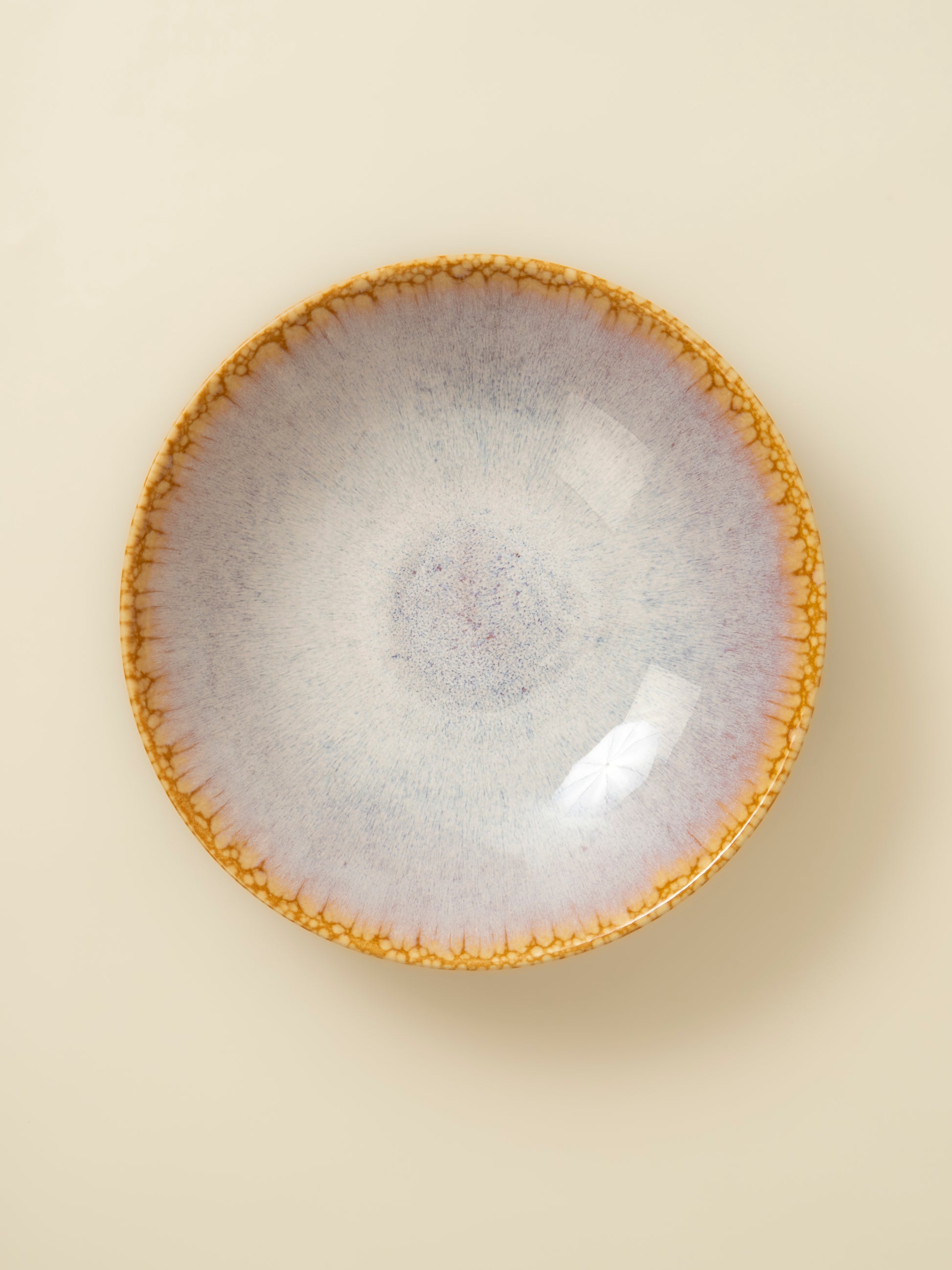 Assiette creuse Amazonie - Crème