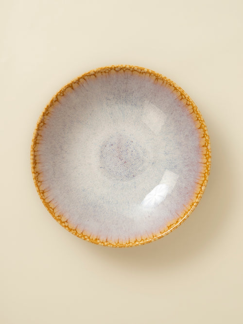 Assiette creuse Amazonie - Crème