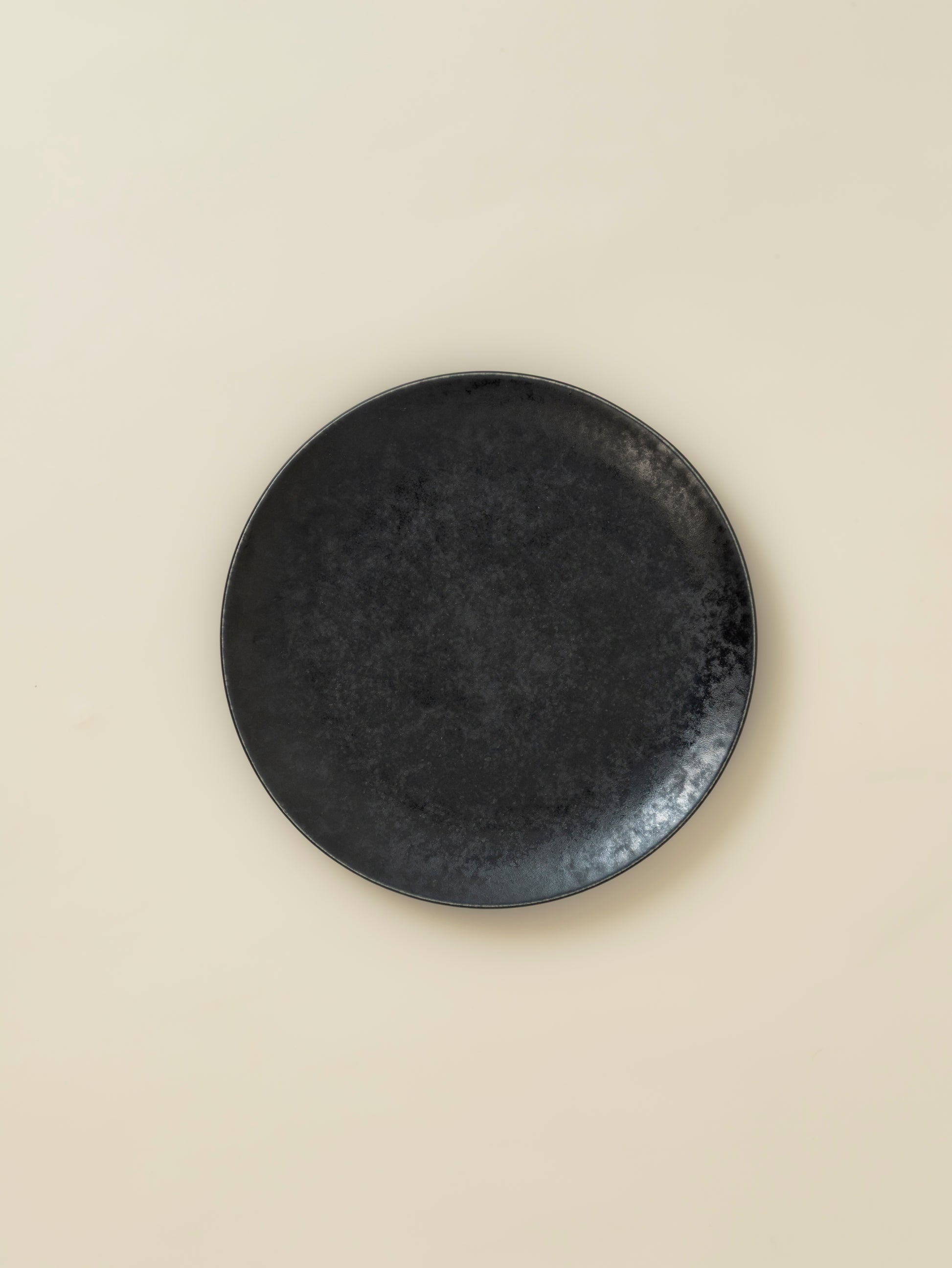 Petite assiette Éclipse - Noir profond