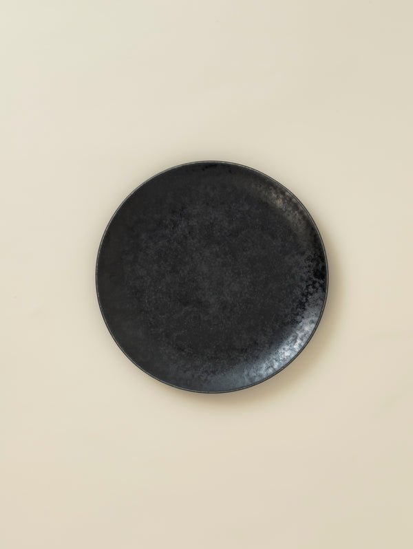 Petite assiette Éclipse - Noir profond