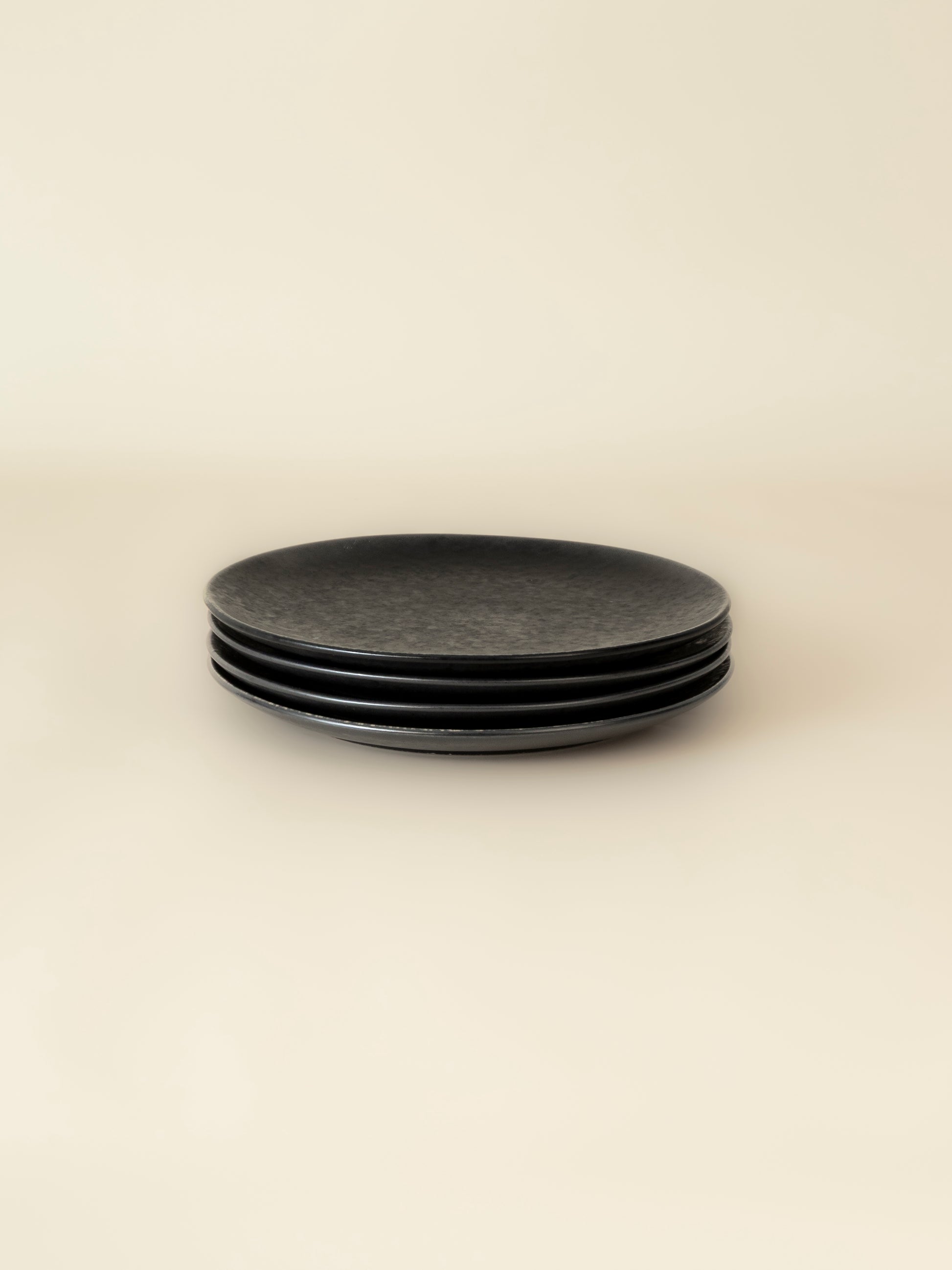Petite assiette Éclipse - Noir profond