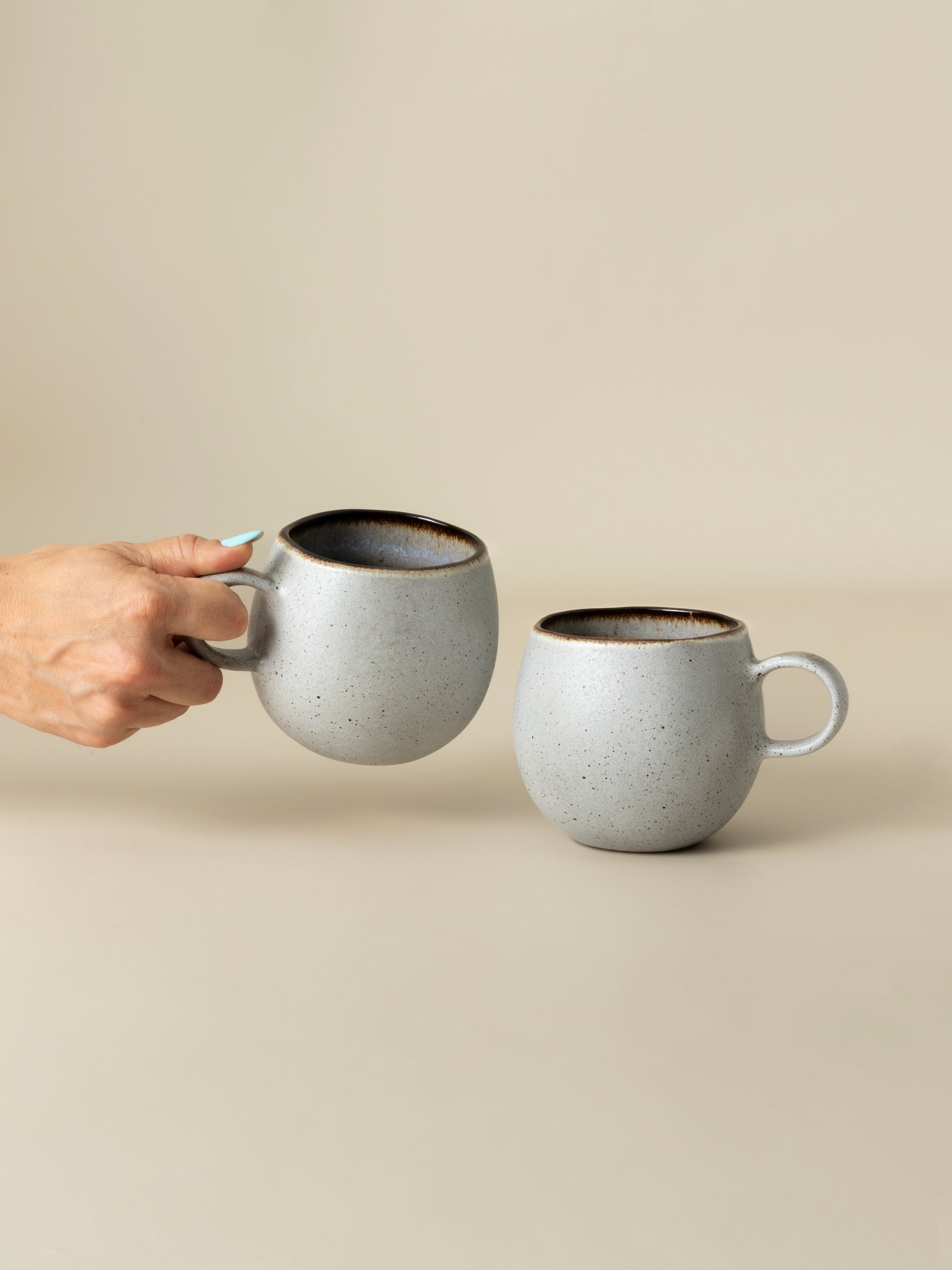 Mug Voile - Bleu nacré