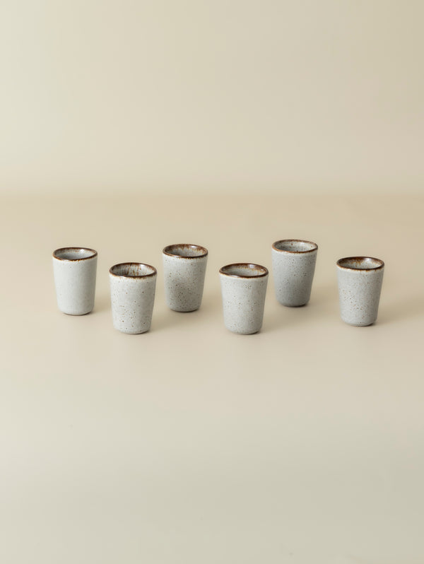 Tasse espresso Voile - Bleu nacré