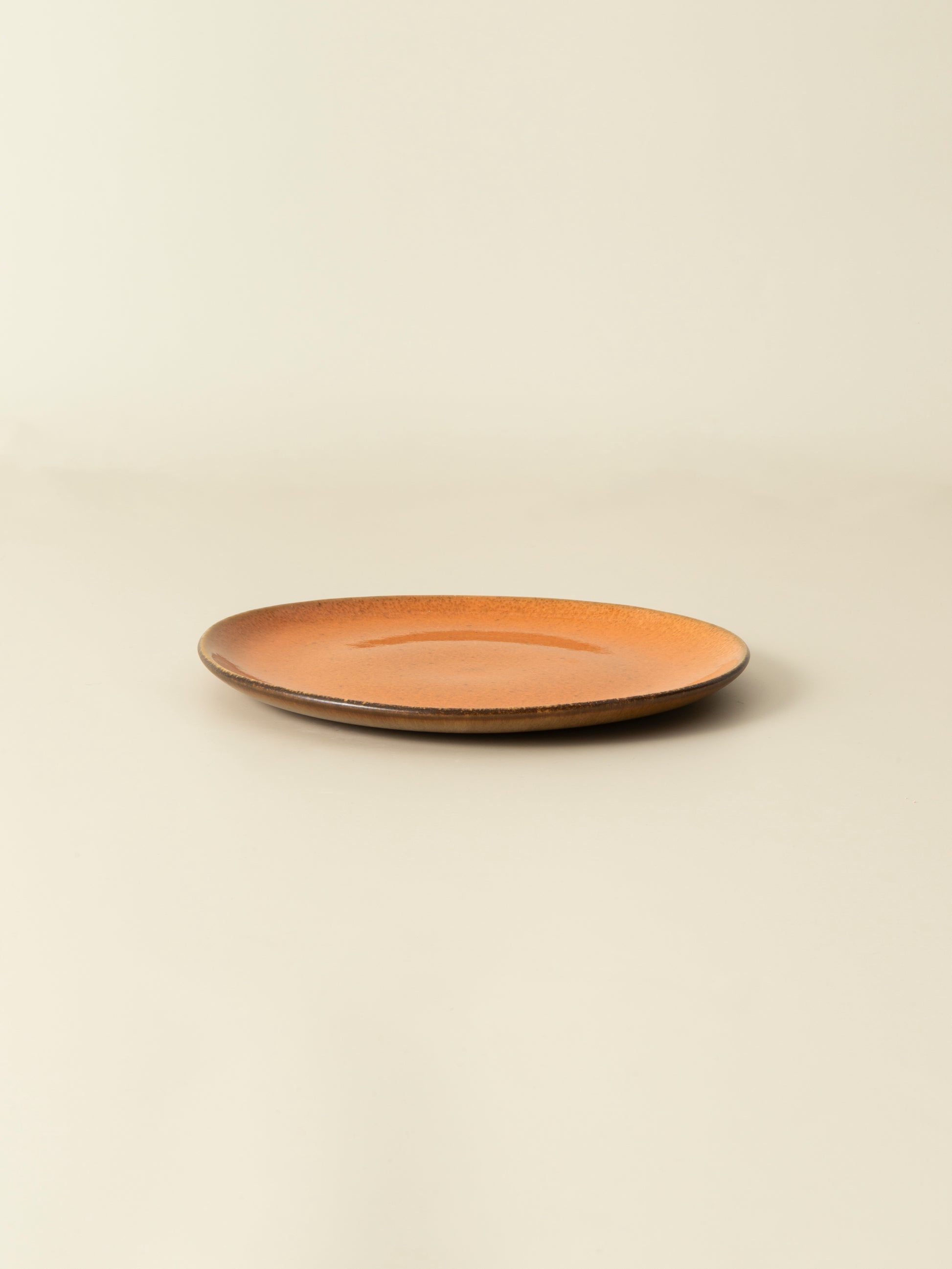 Petite assiette Graines - Orange sienne