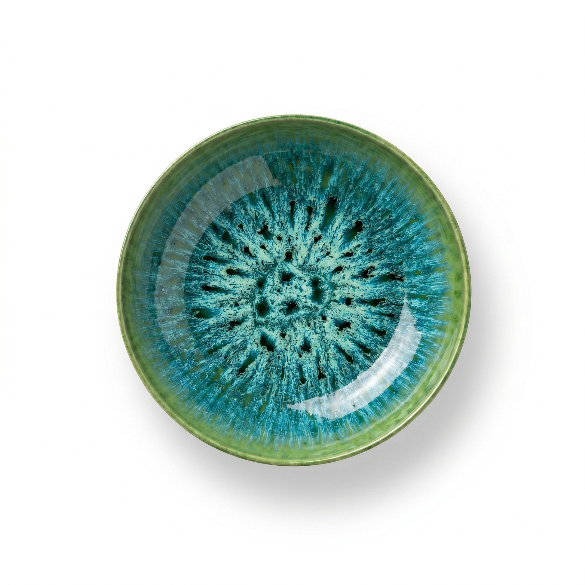 Assiette creuse – Vert Émeraude