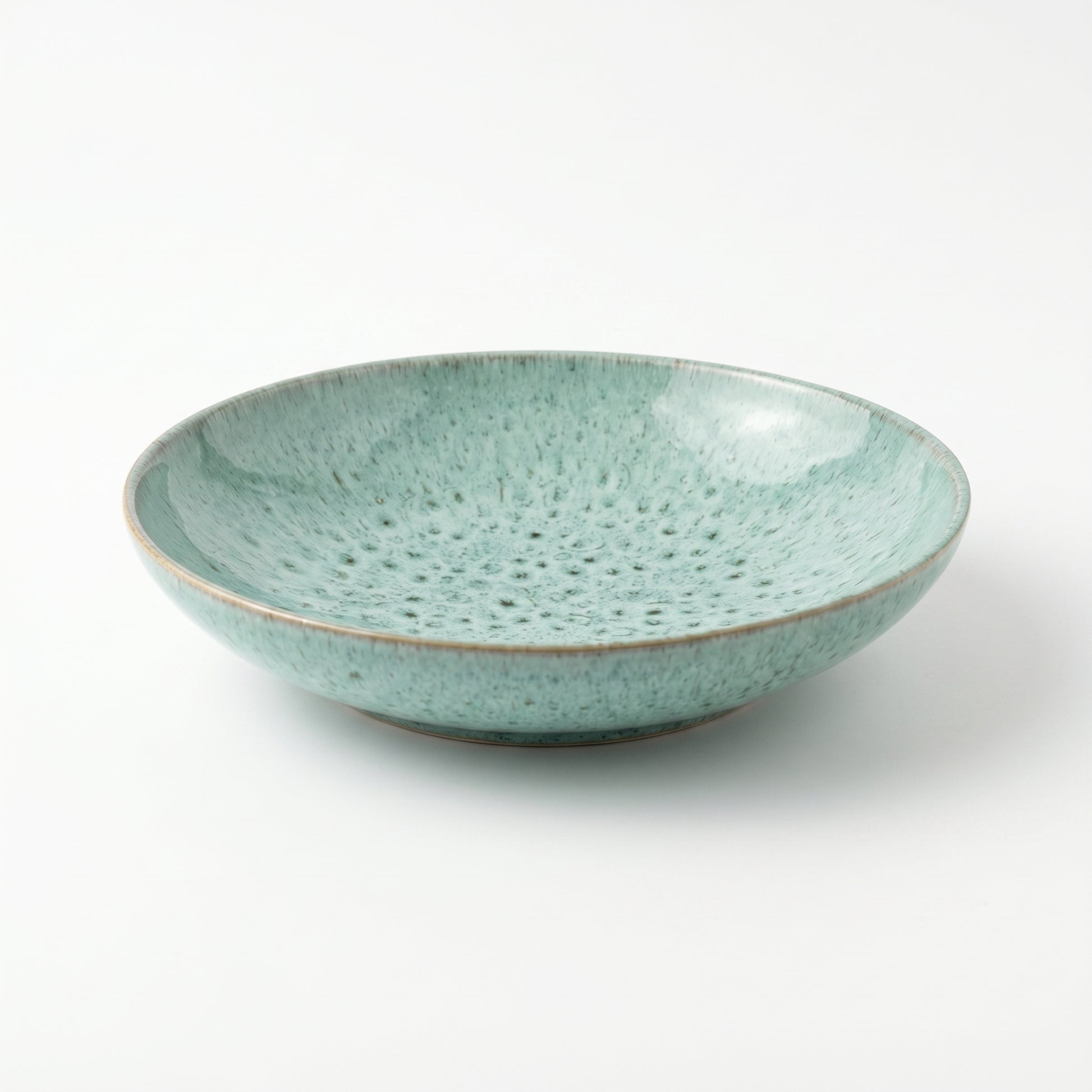 Assiette creuse – Vert Minéral