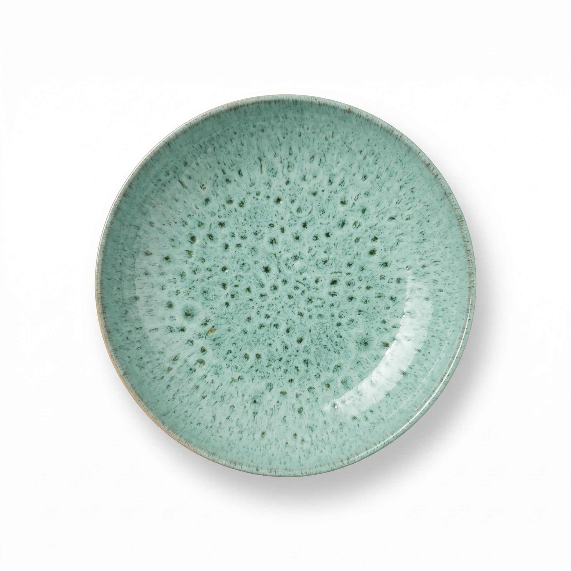 Assiette creuse – Vert Minéral