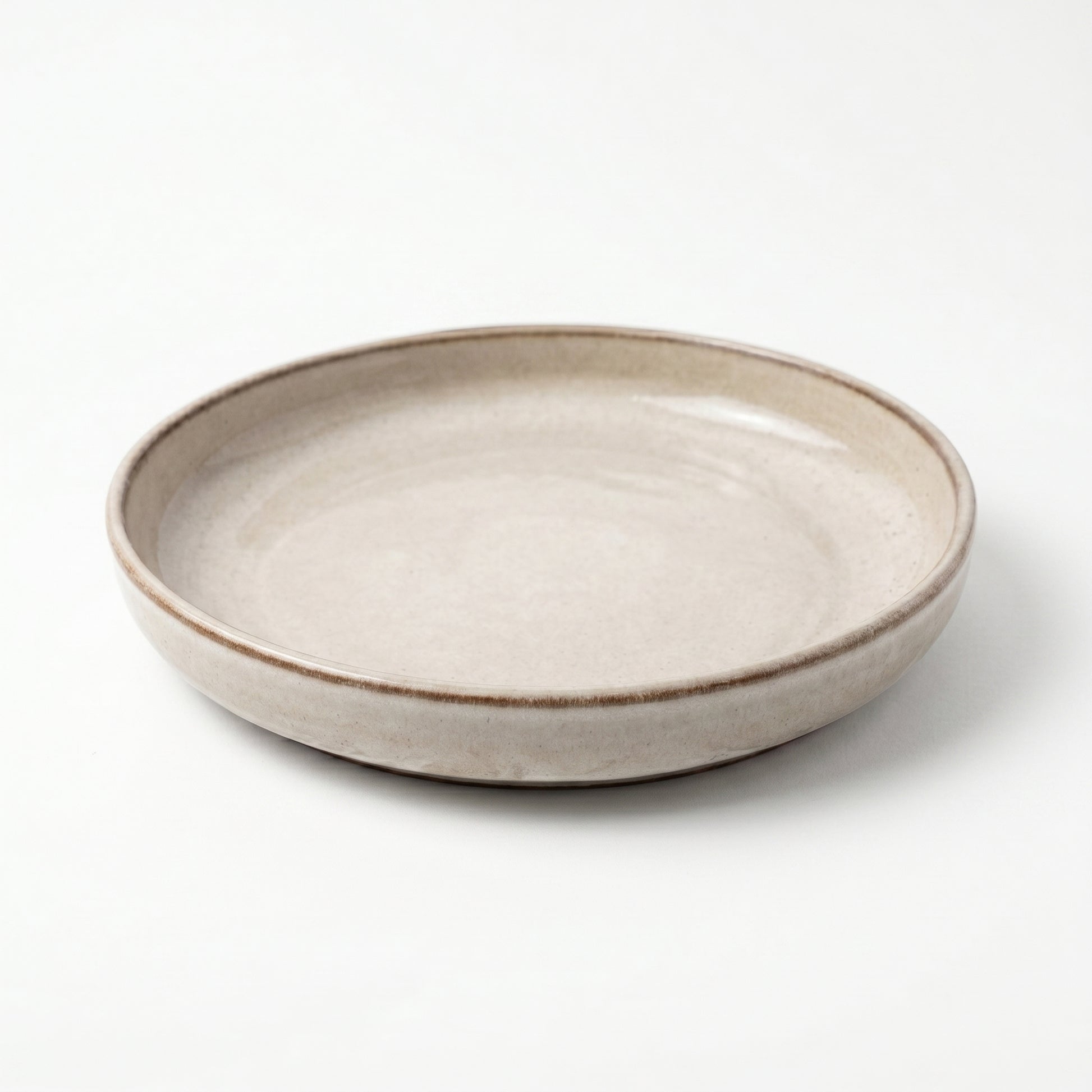 Assiette creuse – Beige Lin