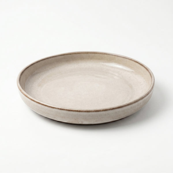 Assiette creuse – Beige Lin