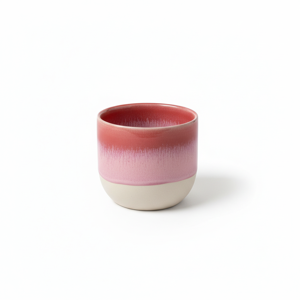 Tasse moyenne - Rose poudré