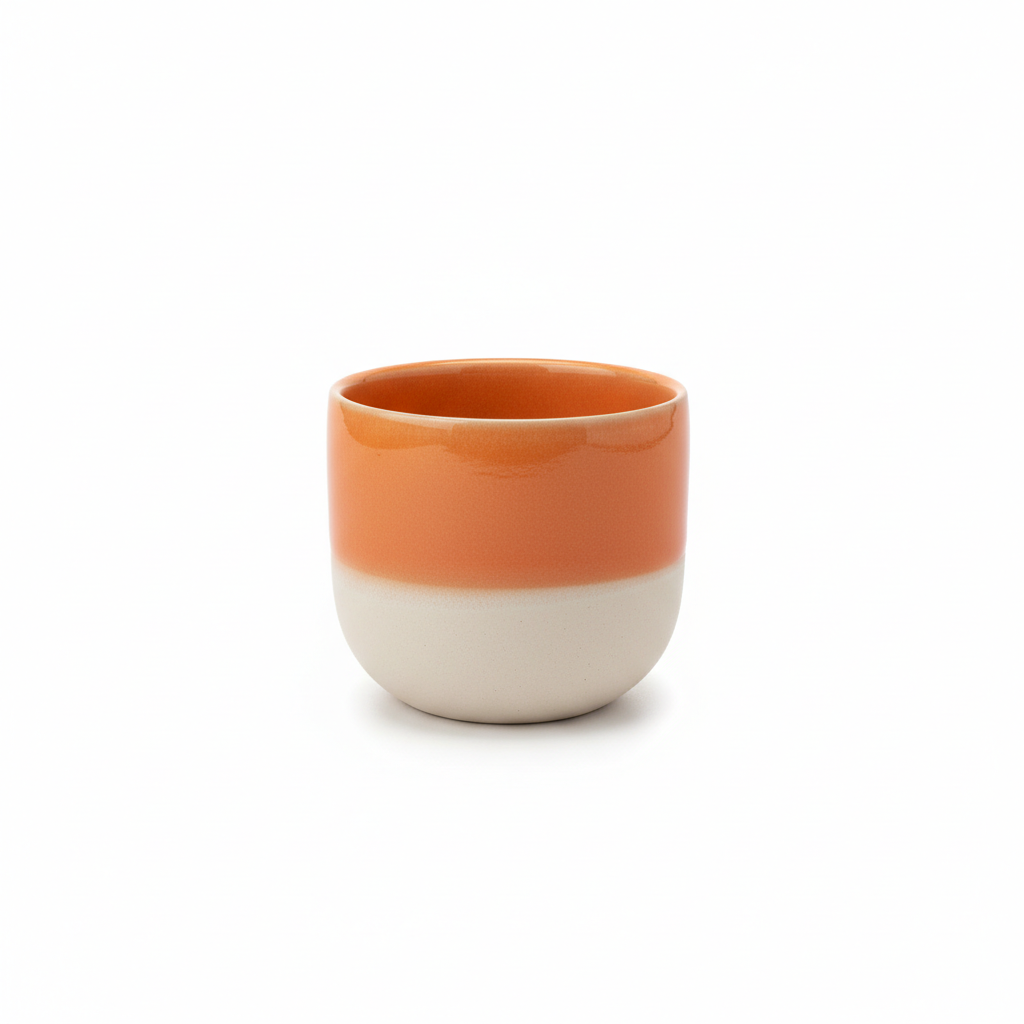 Tasse moyenne - Orange intense